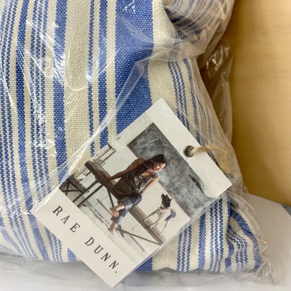 ⚓️ RARE Rae Dunn NWT You Me & the Sea Coastal Accent Pillow - Picture 5 of 11